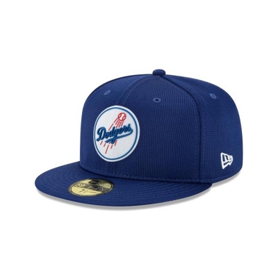 Sapca New Era Los Angeles Dodgers MLB Clubhouse Collection 59FIFTY Fitted - Albastri